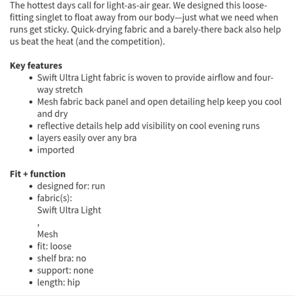 Lululemon Breezy Singlet Floral/Black Tank Top - Picture 6 of 6